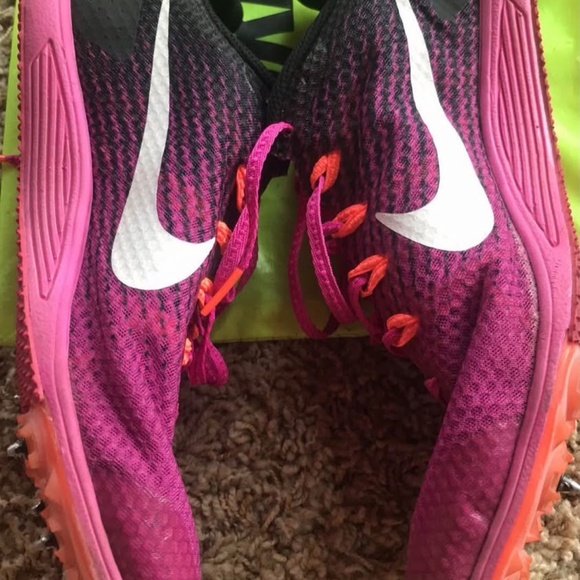 Womens Nike Rival D Track Shoes - Picture 6 of 8